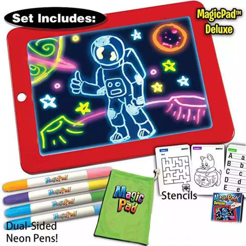 Imagen 1 de 10 de Pizarra Led Magic Pad
