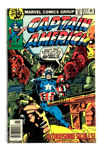 Captain America #227 - Marvel Comics 1978 Inglés