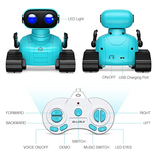 Juguetes Robot, Robots Rc Recargables Niños, Juguete D...