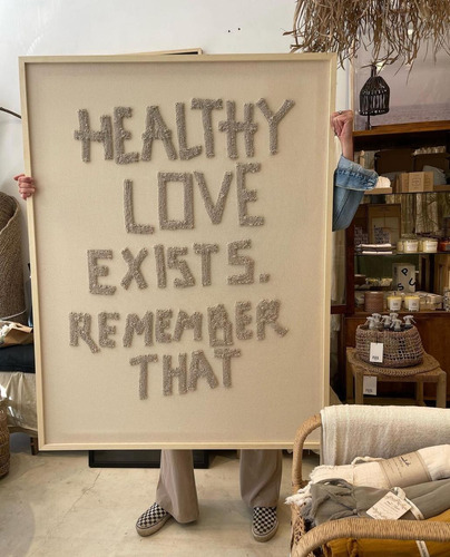 Cuadro Healthy Love Modernos Decorativos Grandes Decoracion