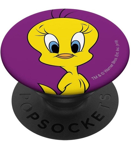 Looney Tunes Tweety Bird Popsockets - Agarre Y Soporte Para 