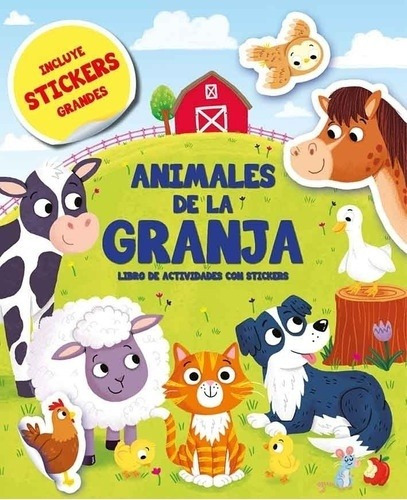 Animales De La Granja Actividades Y Stickers - Varios Varios