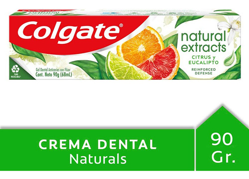 Colgate Pasta Dental Natural Extracts Detox 90 G