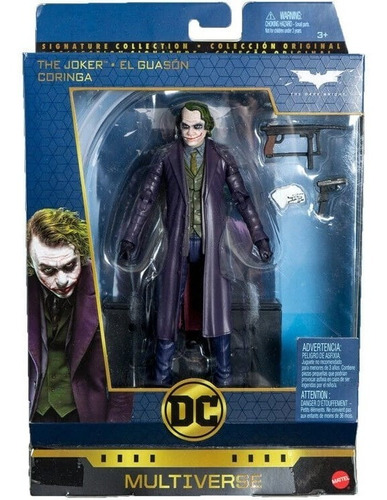 Accesorios Dc Multiverse The Joker The Dark Knight (Usado)