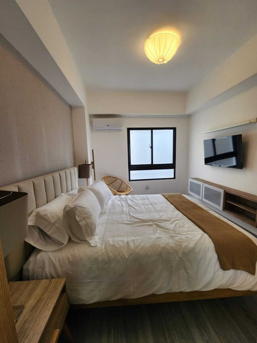 Apartamento De 1 Habitacion En Alquiler, Amueblado Moderno, Piscina