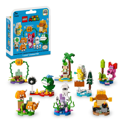 Paquetes De Personajes Lego Super Mario De La Serie 6 71413,