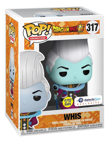 Funko Pop! Animation: Dbs- Whis Glow