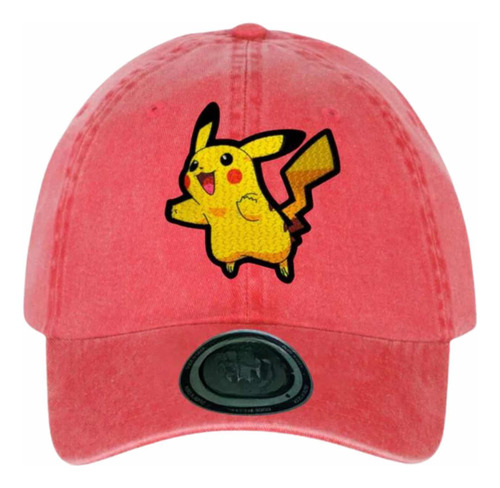 Gorra Pokemon Pikachu Coral Vintage