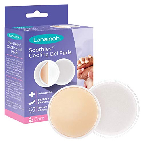 Gel Pads Para Amamantar Y Aliviar Los Pezones, 2 Pads