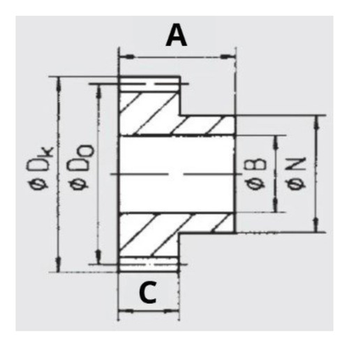 Cremallera Recta De Acero Modulo 1.5 1m + Piñon 25 Dientes