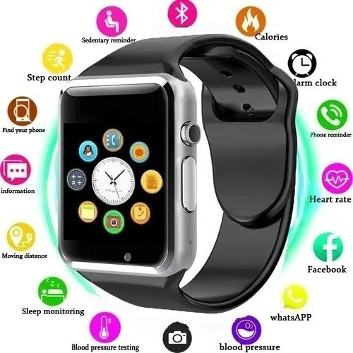 Reloj Smartwach Android Llamada Camara Whatsap Messenge (Reacondicionado)