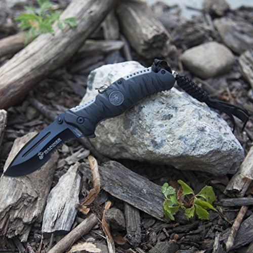 Cuchillo Plegable De Apertura Asistida Usmc Marines Reaper