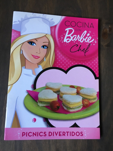 Revista Cocina Con Barbie Chef - Excelente Estado - Oferta