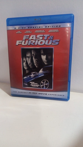 Fast & Furious Blu Ray