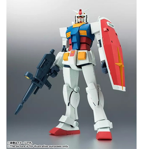 Bandai Robot Spirits R-number 192 Gundam Ms Rx-78-2 Gundam Side Ms Rx-78-2 Blanco