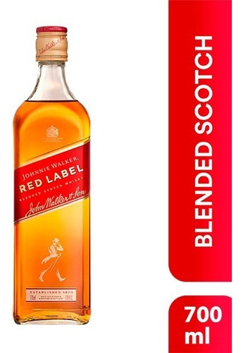 Johnnie Walker Whisky Red Label Blended Scotch 700 ml 2020 