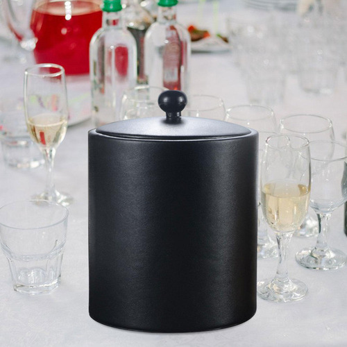 Cubo De Hielo Con Tapa Con Aislamiento De Doble Pared Sin