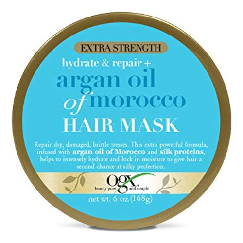 Ogx Mascarilla Para El Cabello Con Aceite De Argán Extra Fue