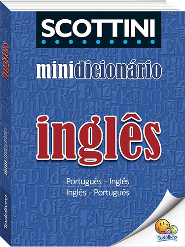 Imagem 1 de 1 de Dicionario Mini Scottini Ingles 