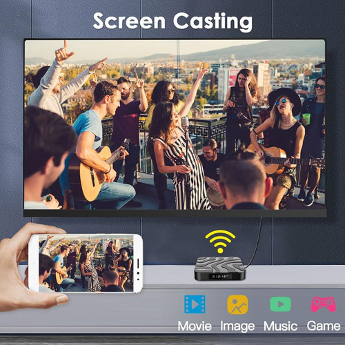 T95 Android Tv Box 2023, 6k Tv Box Android 12.0 Tv Box 4gb R