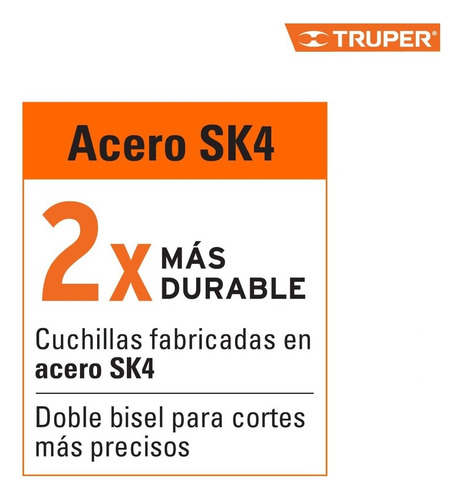 Cutter 25 Mm Profesional Con Grip, Truper 17901