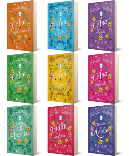 Imagen 2 de 10 de Pack Ana De Las Tejas Verdes (9 Tomos) / L.m. Montgomery