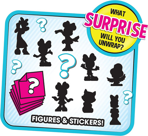 Just Play - Figura Misteriosa De Minnie Mouse De Disney, 9 P