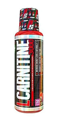 Prosupps L-carnitine 3000 Quemador De Grasa Líquida, Sin Est