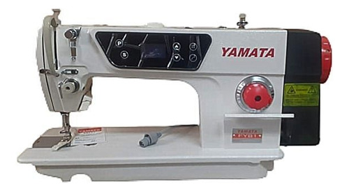 Reta Industrial Yamata Direc Drive Com Rodinhas Fyb1 Cor Branco 110v