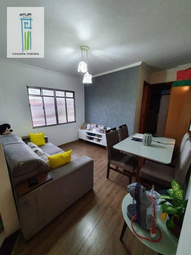 Imagem 2 de 10 de Apartamento Com 1 Dormitório À Venda, 44 M² Por R$ 220.000,00 - Vila Nivi - São Paulo/sp - Ap0886