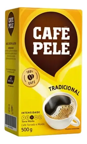 comprar Cafe Brasilero Pele Molido Tostado Natural Sin Azucar Tradicional 500g - sin tacc