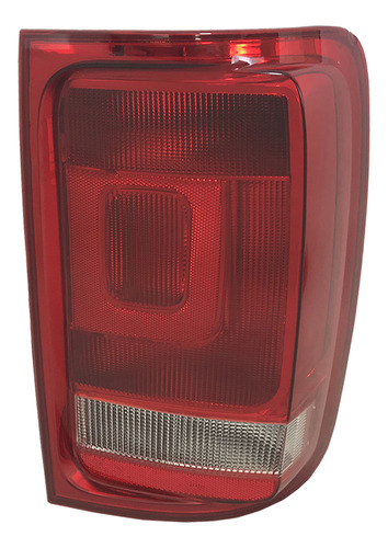 Stop Derecho Para Volkswagen Amarok 2011-2020 Rojo Claro