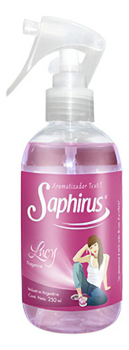 Fragancia Saphirus Aromatizador Ropa Textil 250ml AROMA LUCY