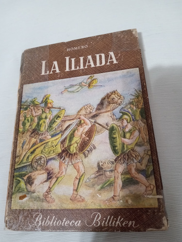 La Odisea Homero X2 La Iliada B Billiken Atlantida Ilustrado (Usado)