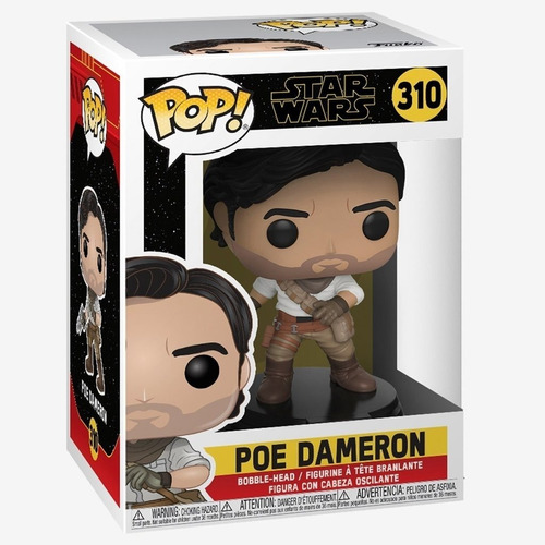 Funko Pop Star Wars Poe Dameron 310 Nuevo Original