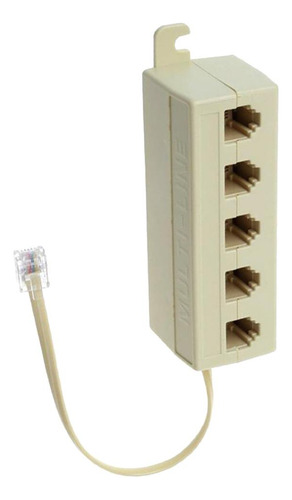 3 Divisores De Teléfono De 5 Vías, Cable Convertidor