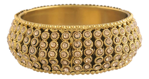 I Jewels - Brazaletes De Boda India Chapada En Oro Para Muje