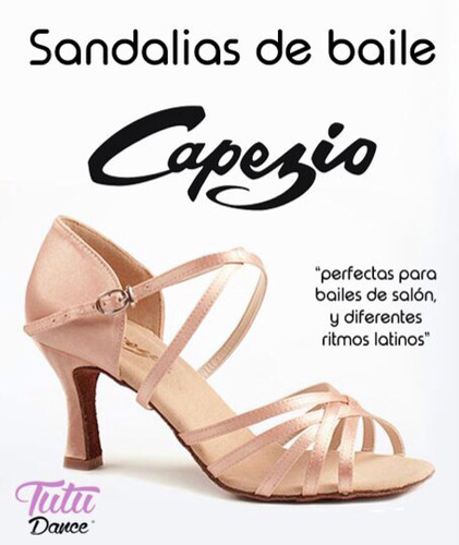 Zapatillas De Salsa  Capezio Para Danza De Salon Originales