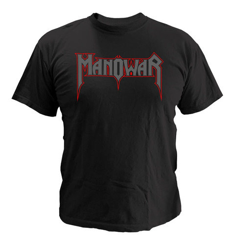 Manowar - Logo  - Camiseta