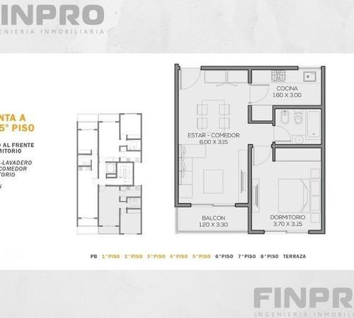 Imagen 12 de 17 de Excelente Departamento 2 Y 3 Amb. Centro De San Martín