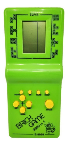 Consola Brick Game 9999 In 1 Standard Color Verde