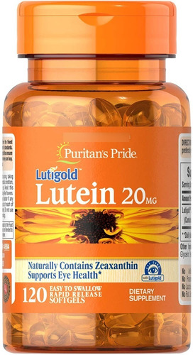 Luteina Y Zeaxantina  40 Mg / 120 Cápsulas De Gel Disponible