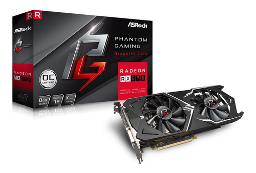 Tarjeta De Video Rx570 Oc Gddr5 8gb Phantom Gaming X Radeon