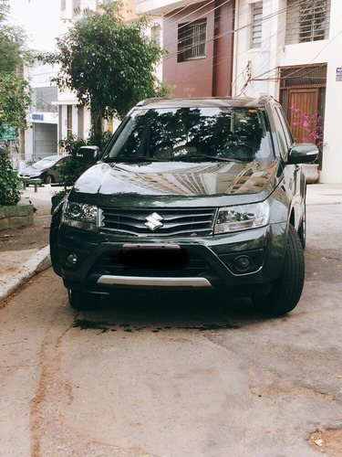 Grand Vitara Special Edition 2015 Verde Banco De Couro Bege