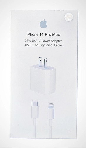 Cargador iPhone 14 Pro Max- 25w Usb Tipo C