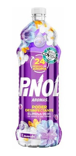 Caja Limpiador Pinol Aromas Lavanda 12 Piezas De 828ml C/u
