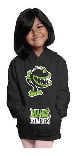 Imagen 2 de 3 de Pleron Estampado Niño Plants Vs Zombies R478g478