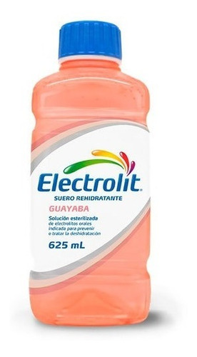 ´caja Suero Electrolit Guayaba 625m/12p