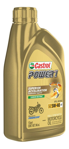 Aceite Para Motor Castrol Sintetico 5w-40 1l Delcar ®