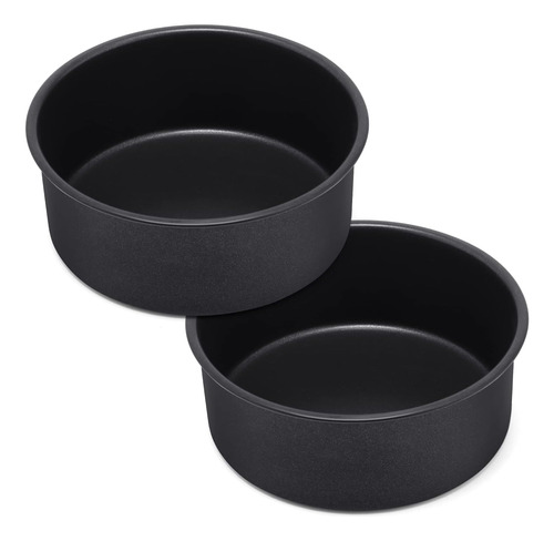 Juego De 2 Moldes Para Pasteles E-far De 6 X 3 Pulgadas, Ace